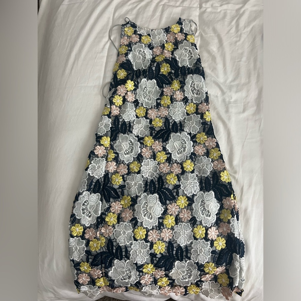 TOPSHOP floral dress size 2